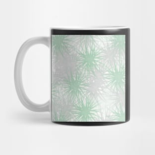 Green and Silver Pattern Mug